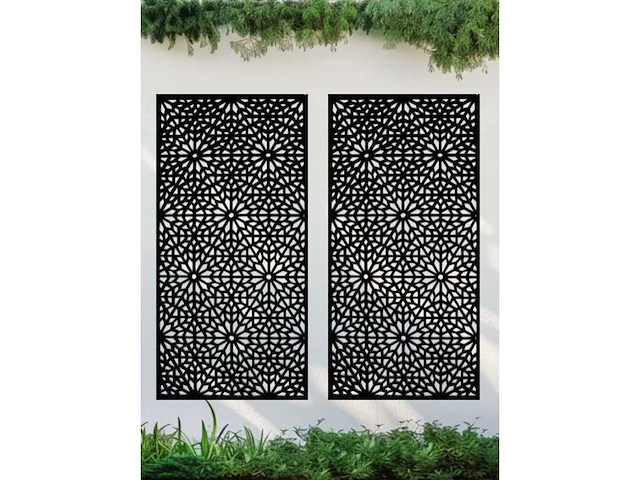 Screens with envy - moucharabiya - scherm - terrace screen 5mm (2x) - afbeelding 1 van  8