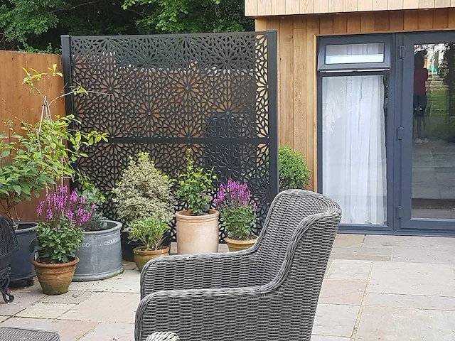 Screens with envy - moucharabiya - scherm - terrace-screens 16mm (3x) - afbeelding 2 van  8