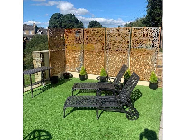 Screens with envy - moucharabiya - scherm - terrace-screens (3x) - afbeelding 2 van  2