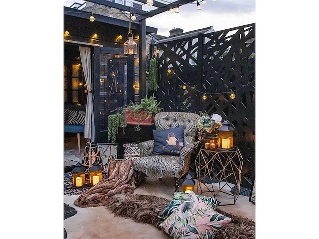 Screens with envy - moucharabiya - scherm - terrace-screens 5mm (3x) - afbeelding 7 van  7