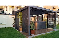 Screens with envy - moucharabiya - scherm - terrace-screens 5mm (3x) - afbeelding 1 van  5
