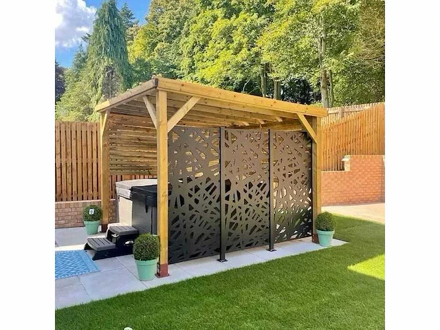 Screens with envy - moucharabiya - scherm - terrace-screens 5mm (3x) - afbeelding 2 van  7