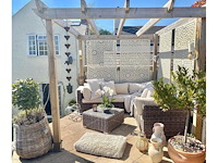 Screens with envy - moucharabiya terrasscherm 1800x900x5mm - afbeelding 1 van  2