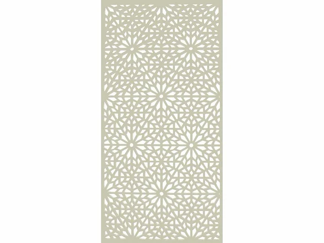 Screens with envy - moucharabiya terrasscherm 1800x900x5mm - afbeelding 1 van  3