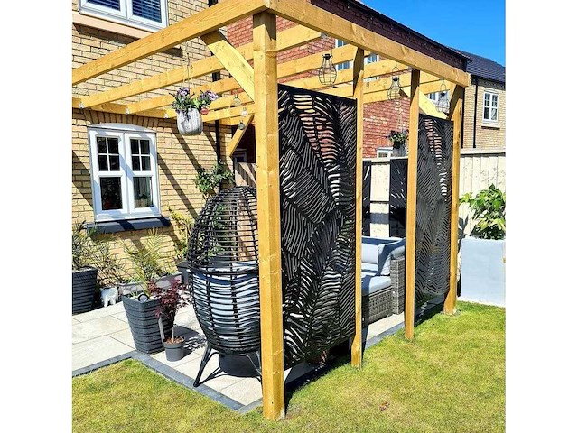 Screens with envy - verdure - scherm - terrace-screens 16mm (3x) - afbeelding 4 van  5