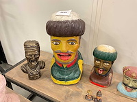 Sculpturen / gapers decoratiemateriaal (15x) - afbeelding 6 van  7