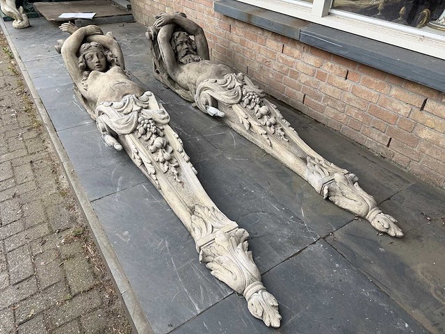 Sculptuur (2x) - afbeelding 1 van  3