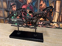 Sculptuur abstract paard - afbeelding 2 van  3