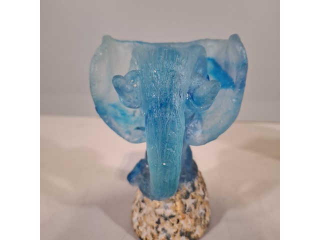 Sculptuur, antoon van wijk, olifantje, 1997 - afbeelding 5 van  8