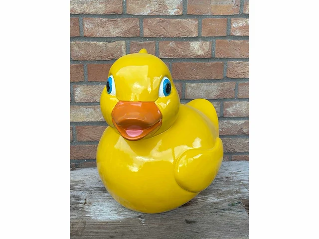 Sculptuur bad eend - afbeelding 2 van  2