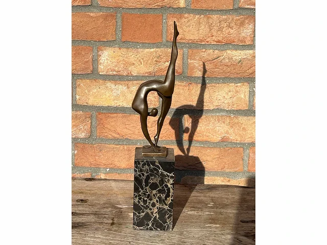 Sculptuur brons abstract - afbeelding 1 van  1