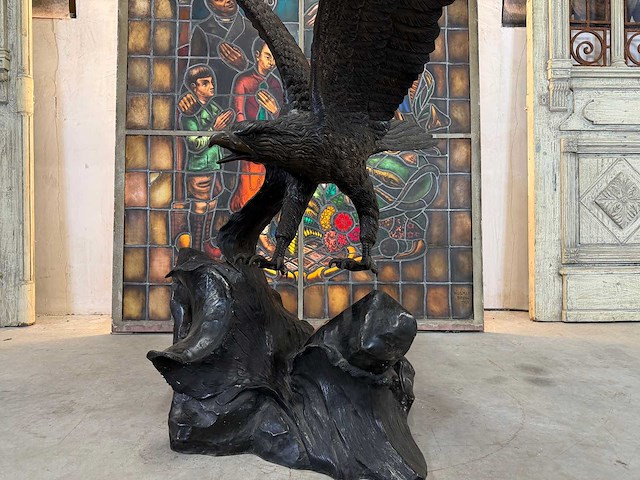 Sculptuur brons adelaar - afbeelding 3 van  6