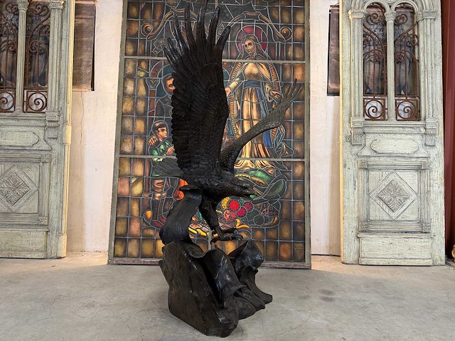 Sculptuur brons adelaar - afbeelding 4 van  6