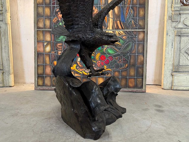 Sculptuur brons adelaar - afbeelding 6 van  6