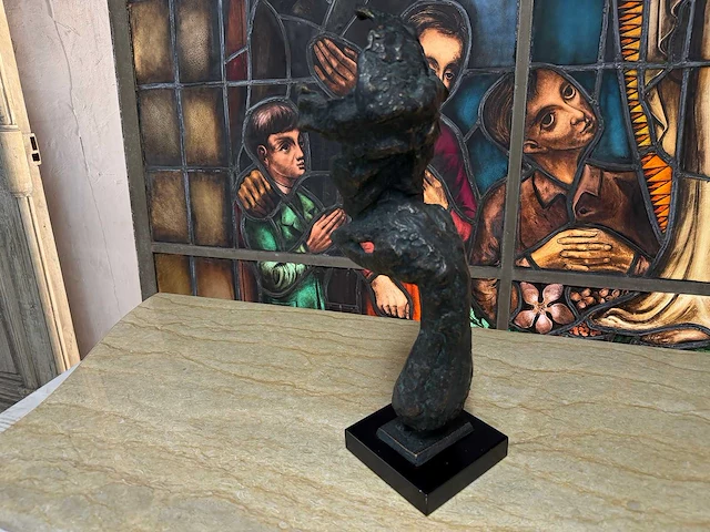 Sculptuur denker - afbeelding 3 van  3