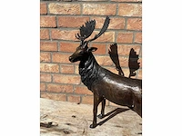 Sculptuur eland brons - afbeelding 2 van  2