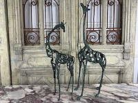 Sculptuur giraf(2x) - afbeelding 1 van  2