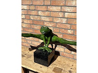 Sculptuur kikker wijdbeens - afbeelding 3 van  3