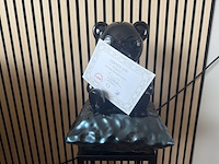 Sculptuur, lior24, chanel beer, zwart - afbeelding 2 van  5