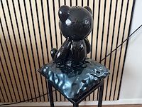 Sculptuur, lior24, chanel beer, zwart - afbeelding 5 van  5