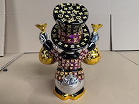 Sculptuur, lior24, dagobert duck, paars goud - afbeelding 5 van  6
