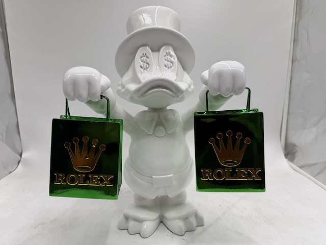 Sculptuur, lior24, dagobert duck rolex - afbeelding 1 van  5