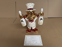 Sculptuur, lior24, dagobert duck, rood wit - afbeelding 2 van  7