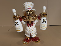 Sculptuur, lior24, dagobert duck, rood wit - afbeelding 3 van  7