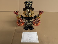 Sculptuur, lior24, dagobert duck, zwart rood - afbeelding 2 van  6