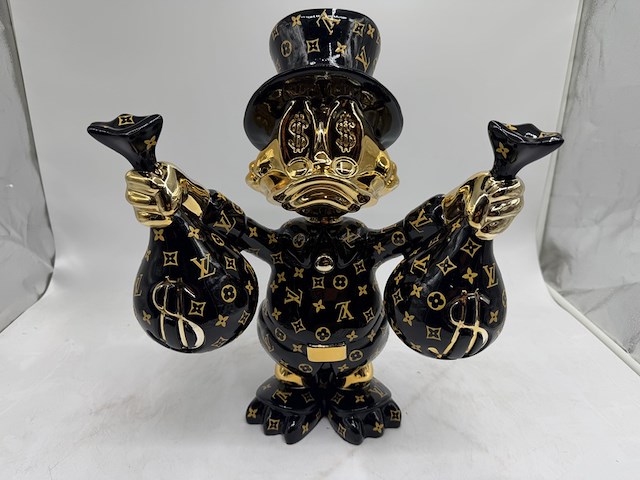 Sculptuur, lior24, dagobert duck - afbeelding 1 van  5