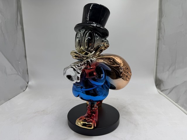 Sculptuur, lior24, dagobert duck - afbeelding 1 van  7