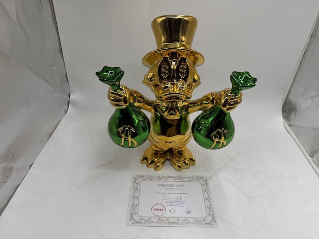 Sculptuur, lior24, dagobert duck - afbeelding 2 van  6
