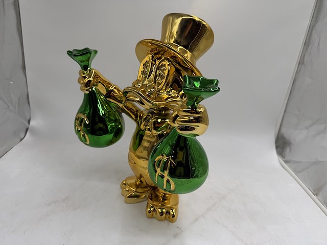 Sculptuur, lior24, dagobert duck - afbeelding 3 van  6
