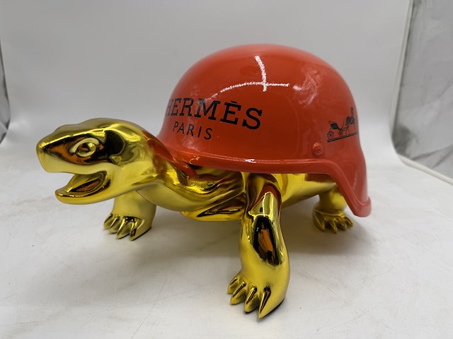 Sculptuur, lior24, hermes turtle - afbeelding 1 van  5