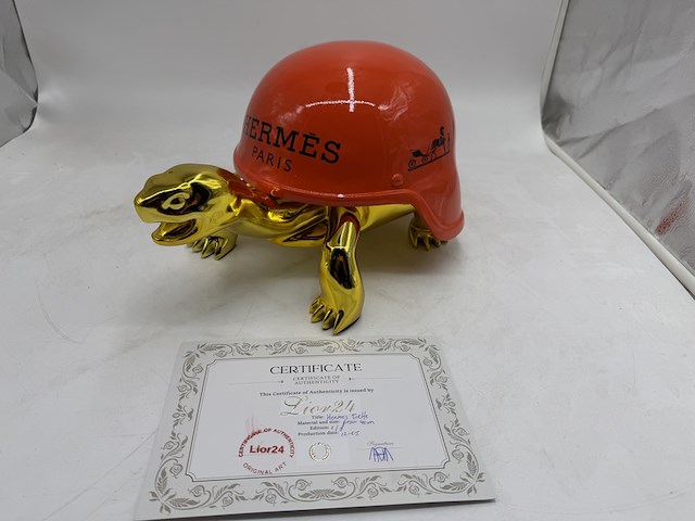 Sculptuur, lior24, hermes turtle - afbeelding 2 van  5