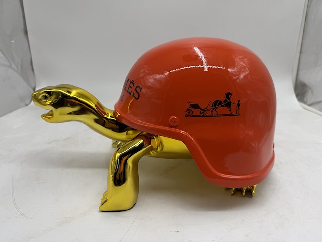 Sculptuur, lior24, hermes turtle - afbeelding 3 van  5