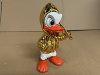 Sculptuur, lior24, kwik met de eindklap, goud - afbeelding 5 van  6
