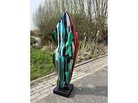 Sculptuur paardenkop 156 cm hoog - afbeelding 3 van  3