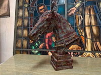 Sculptuur paardenkop - afbeelding 2 van  2