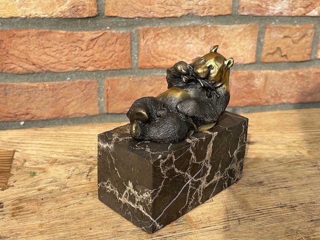 Sculptuur panda - afbeelding 1 van  2