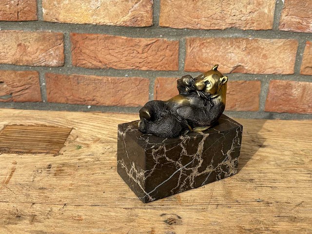 Sculptuur panda - afbeelding 2 van  2