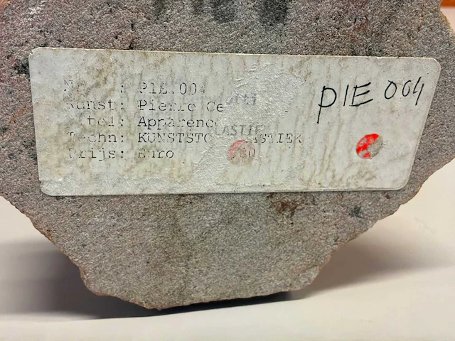 Sculptuur “pierre cerviotti- apparence i” - afbeelding 8 van  8