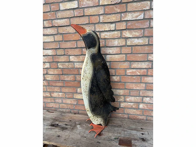 Sculptuur pinguin - afbeelding 1 van  2
