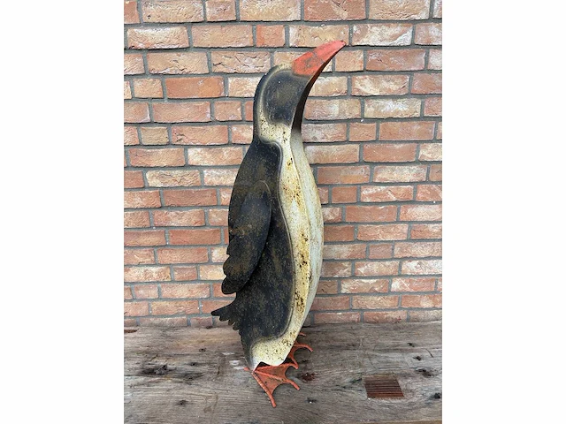 Sculptuur pinguin - afbeelding 2 van  2
