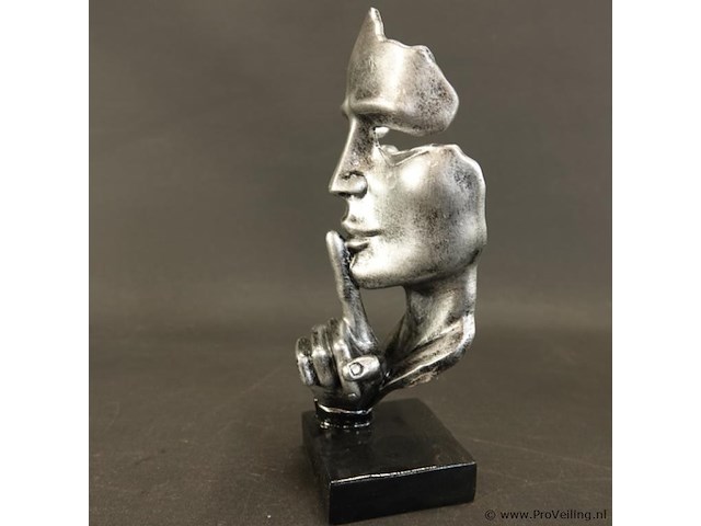 Sculptuur "silencio" - afbeelding 3 van  5