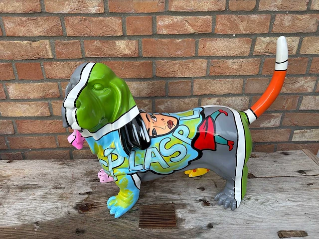 Sculptuur tekkel - afbeelding 1 van  3
