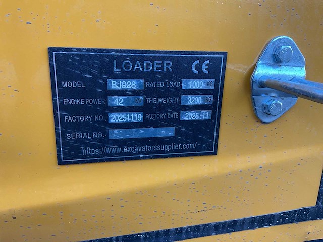 Sdbaijun bj928 shovel / wiellader - afbeelding 8 van  9
