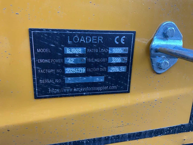 Sdbaijun bj928 shovel / wiellader - afbeelding 21 van  22