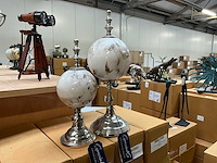 Sdf decoratieve globe stand (2x) - afbeelding 2 van  5