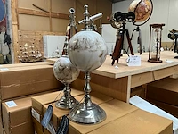 Sdf decoratieve globe stand (2x) - afbeelding 3 van  6